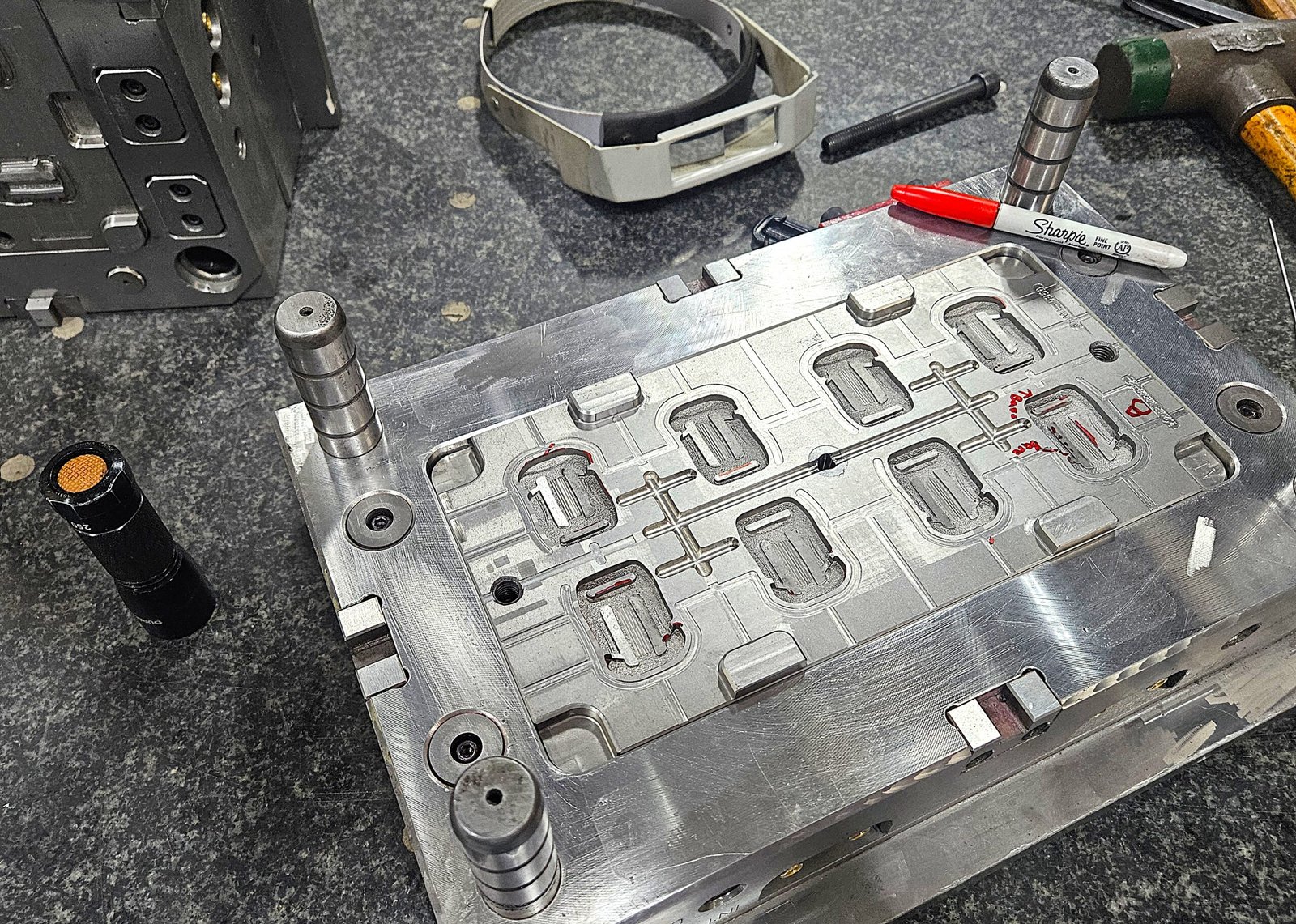 cavity block mold tool